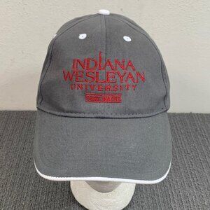 Indiana Wesleyan University Fort Wayne Baseball Hat Unisex Adjustable Gray Cap